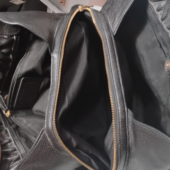 Coach C1454 Coach Maya Shoulder Bag In Black Pebbled Leather - Picture 4 of 12